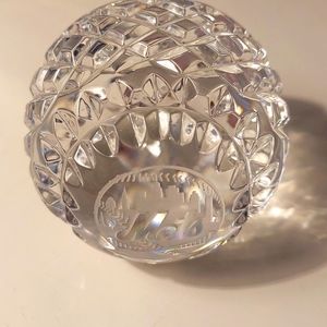 WATERFORD Crystal Mets Paperweight